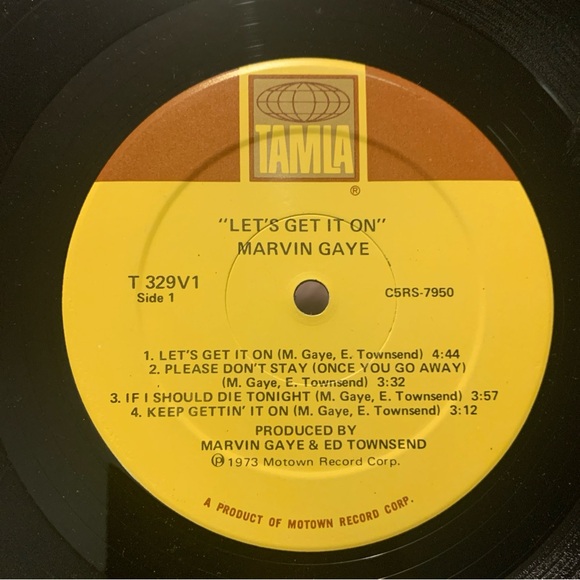 Marvin Gaye - Let's Get It On Tamla Gatefold LP Vinyl - Picture 4 of 10